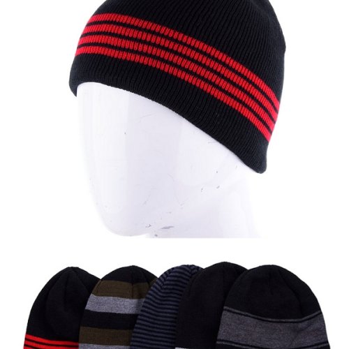 Шапка Viola (56-59) 05 полоса флис микс (зима) Viola 05 полоса флис микс