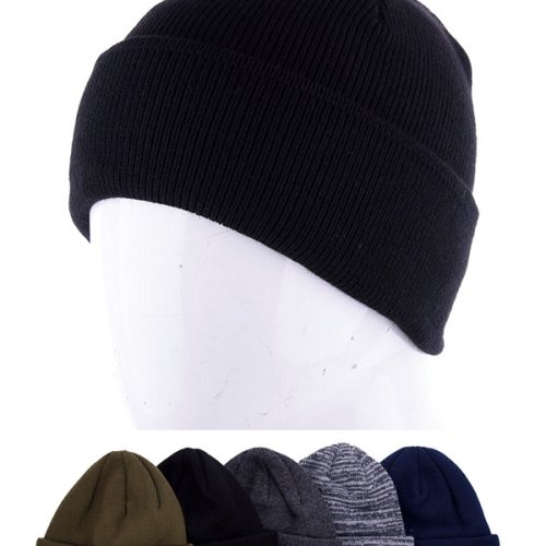 Шапка Viola (57-60) 08 отворот флис микс (зима) Viola 08 отворот флис микс