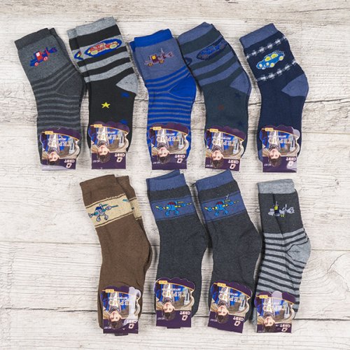 Носки Jelzin (18-24) 607 (18-24) mix (деми) Jelzin 607 (18-24) mix