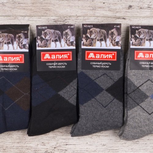 Носки Jelzin (41-48) A610 mix-old-1 (зима) Jelzin A610 mix-old-1