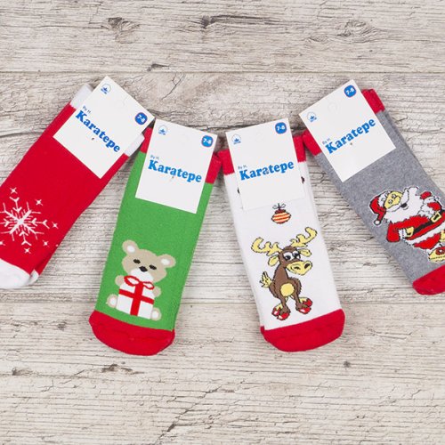 Носки OL (2-9) 231138 mix (зима) OL 231138 mix