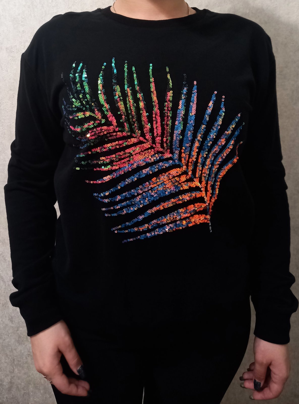 Свитер Red Hat clothes (S-L) 0125 black (деми)