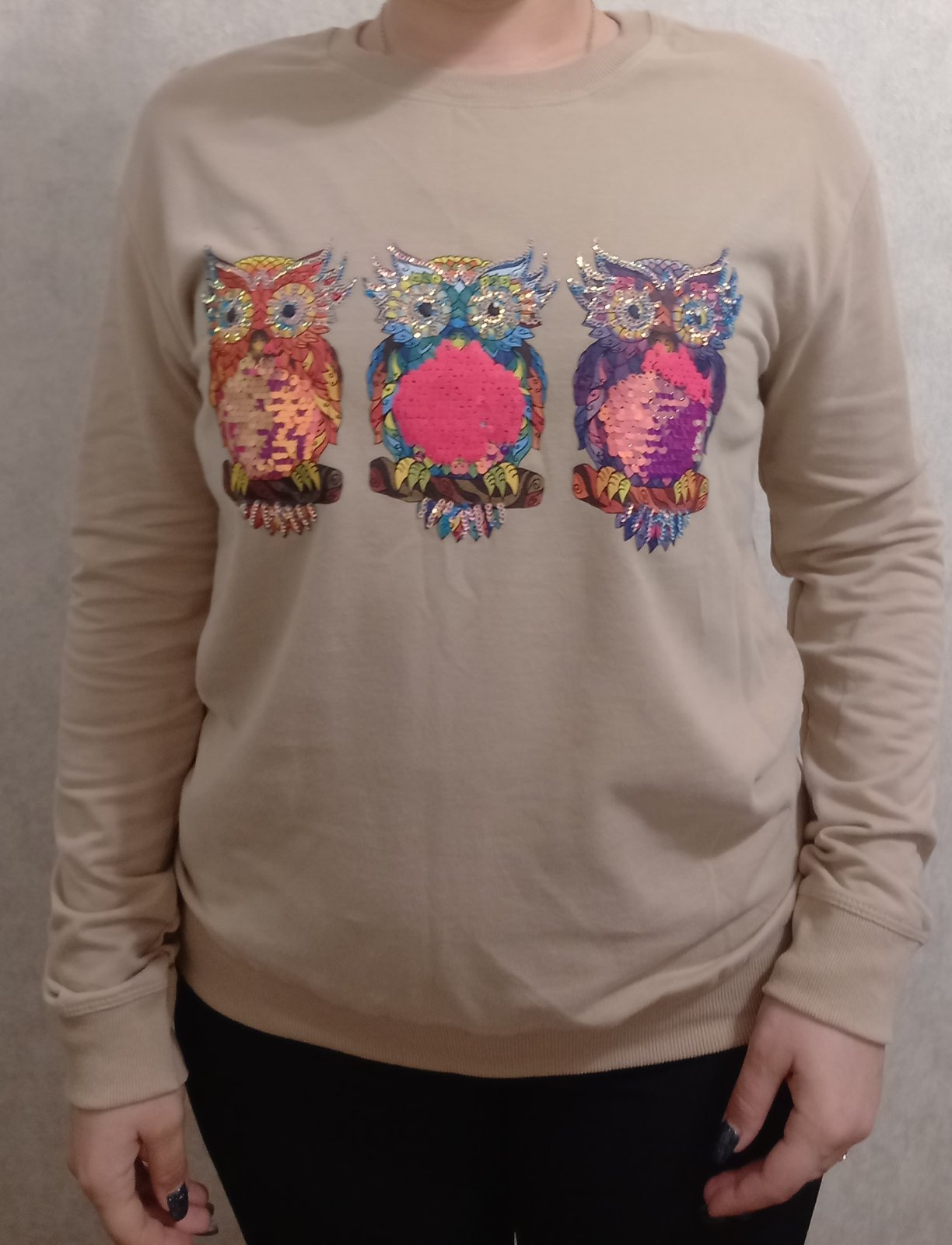 Свитер Red Hat clothes (S-L) 0126 beige (деми)