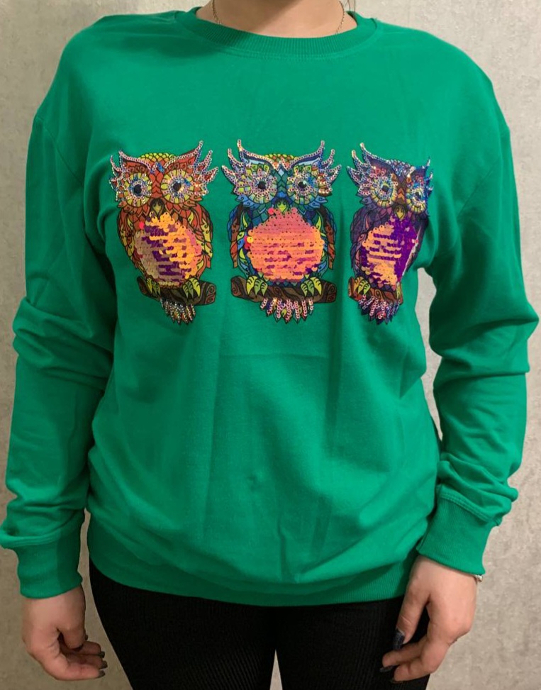 Свитер Red Hat clothes (S-L) 0126 green (деми)