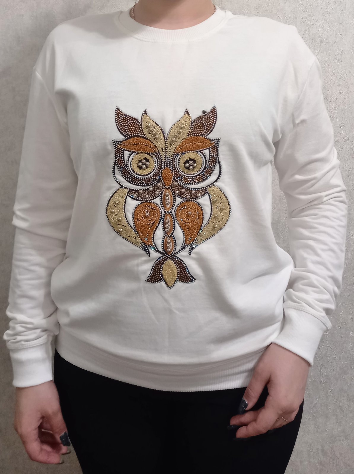 Свитер Red Hat clothes (S-L) 0127 white (деми)