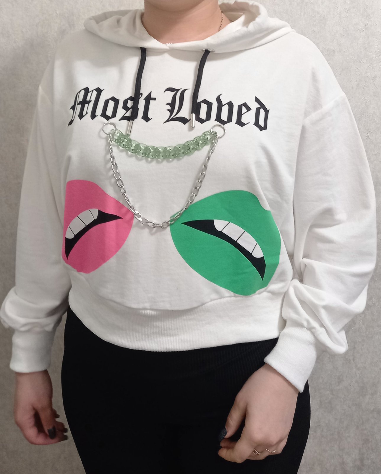 Свитер Red Hat clothes (S-L) 0128 white (деми)