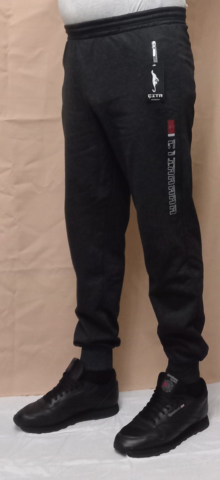 Штаны спорт Red Hat clothes (S-2XL) 1880 d.grey (деми)