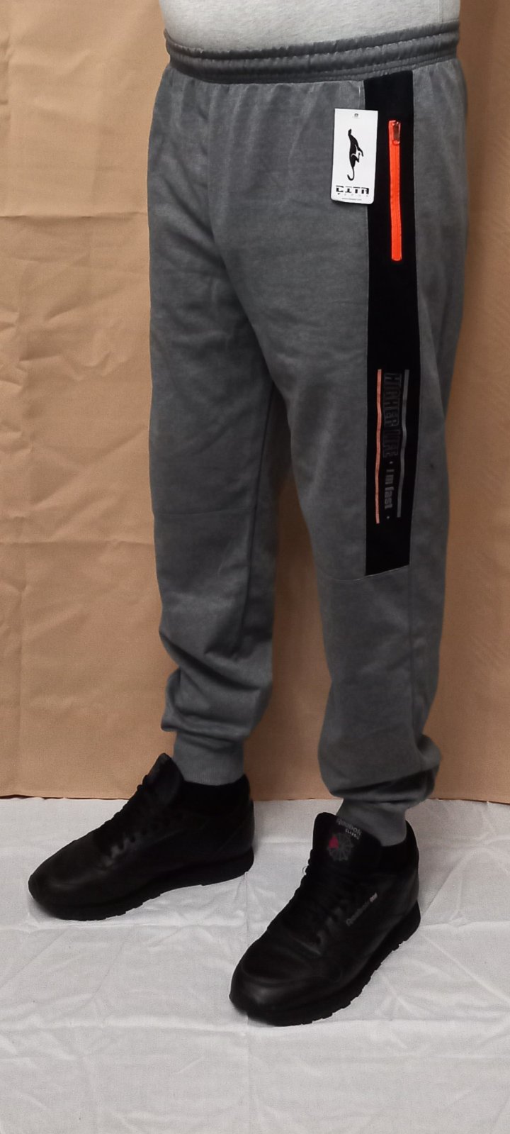 Штаны спорт Red Hat clothes (S-2XL) 1932 grey (деми)