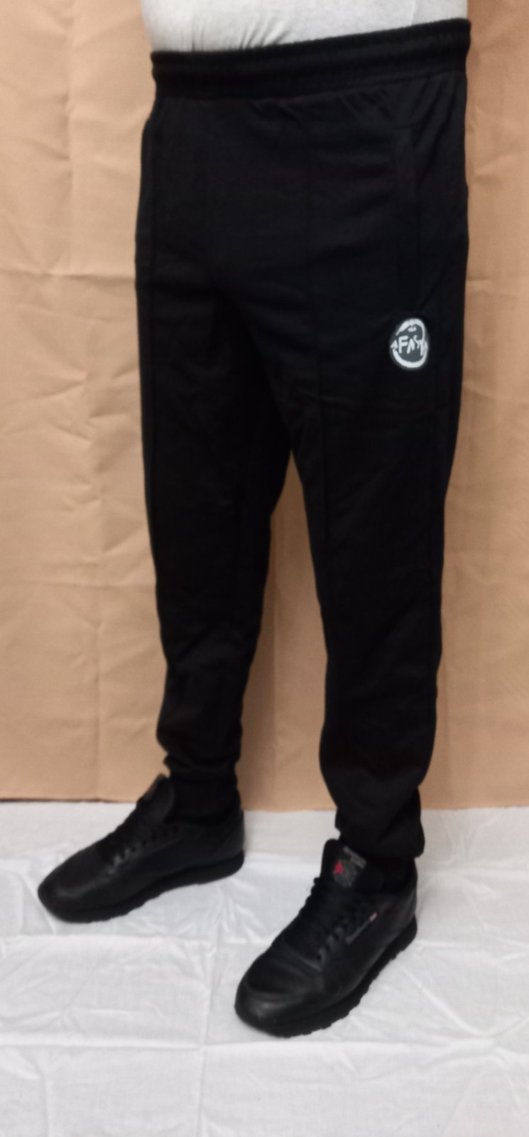 Штаны спорт Red Hat clothes (S-2XL) 1696 black (деми)