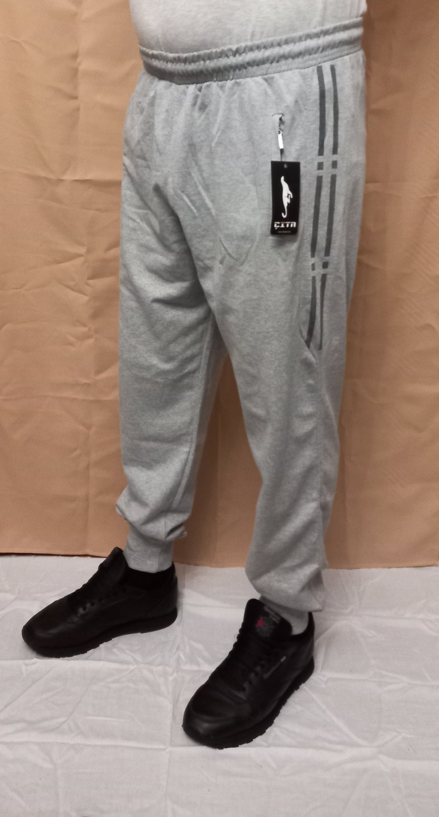 Штаны спорт Red Hat clothes (3XL-5XL) 2146 l.grey (деми)