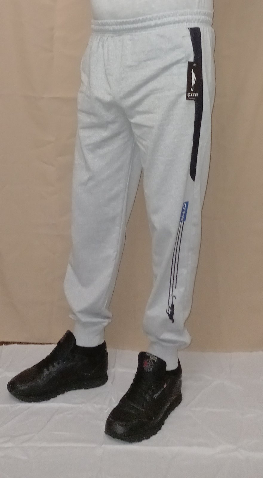 Штаны спорт Red Hat clothes (S-2XL) 1119 l.grey (деми)