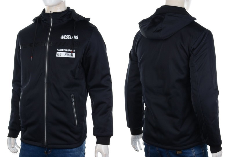 Куртка M7 (XL-3XL) 308 black-black (деми)