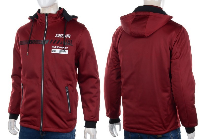 Куртка M7 (XL-3XL) 308 wine-black (деми)