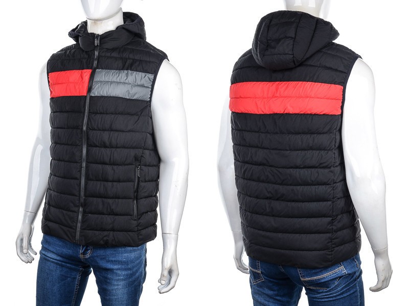Жилетка M7 (M-3XL) 88594 black (деми)