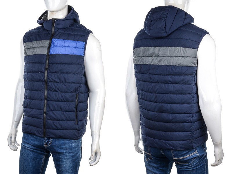 Жилетка M7 (M-3XL) 88594 blue (деми)