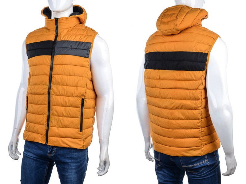 Жилетка M7 (M-3XL) 88594 orange (деми)