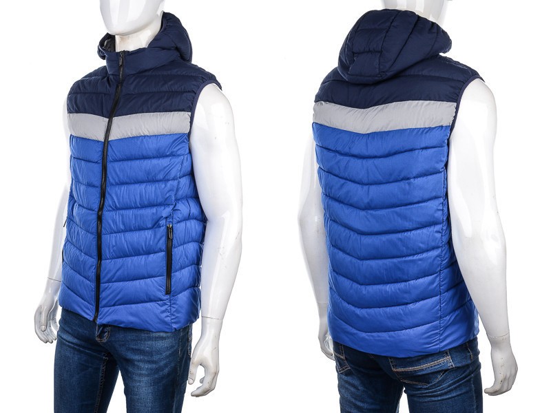 Жилетка M7 (M-3XL) 88597 blue (деми)