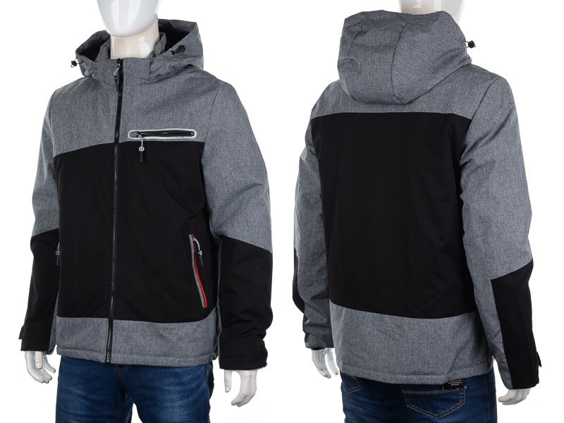 Куртка M7 (48-56) 8862 grey (деми)