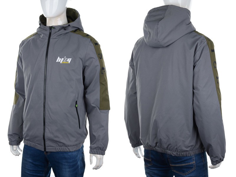 Куртка M7 (48-56) 8877 grey (деми)