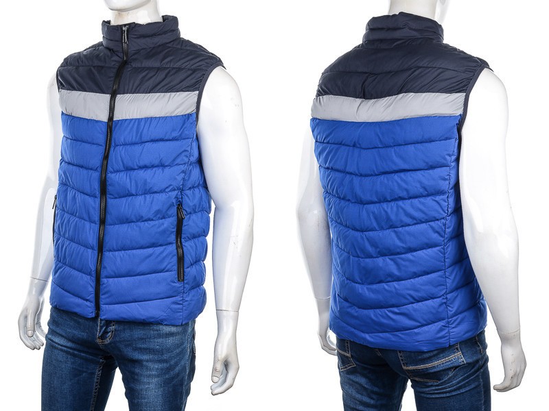 Жилетка M7 (M-3XL) 88967 blue (деми)
