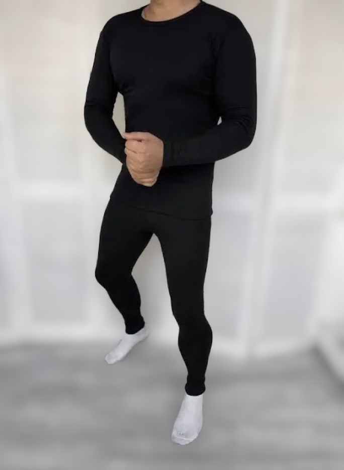 Термобелье ALIA (48-54) 1847 black байка (зима)