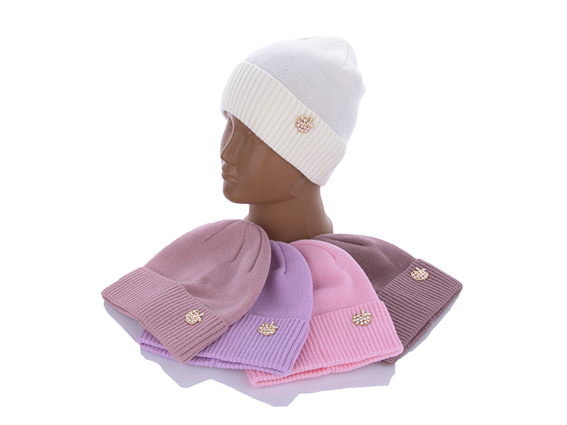 Шапка Angelica (46-50) SI001-3 mix (деми)