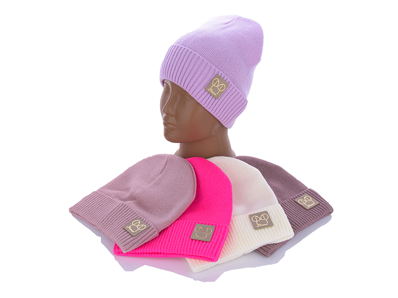 Шапка Angelica (46-52) SJ001-4 mix (деми)