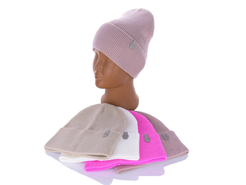 Шапка Angelica (50-56) SE003-19 mix (деми)