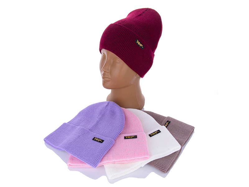 Шапка Angelica (50-56) SE003-2 mix (деми)