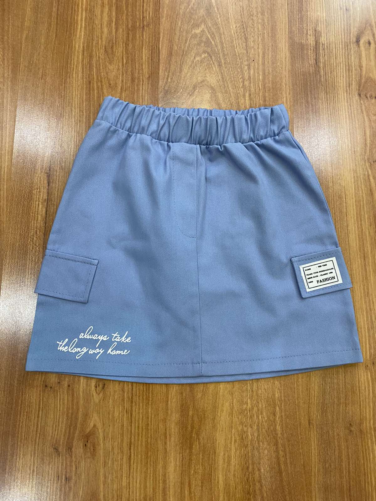 Юбка RSV (128-152) 099 l.blue (лето)