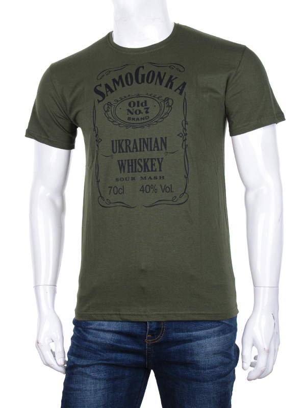 Футболка ALIA (48-56) 2818 khaki (лето)