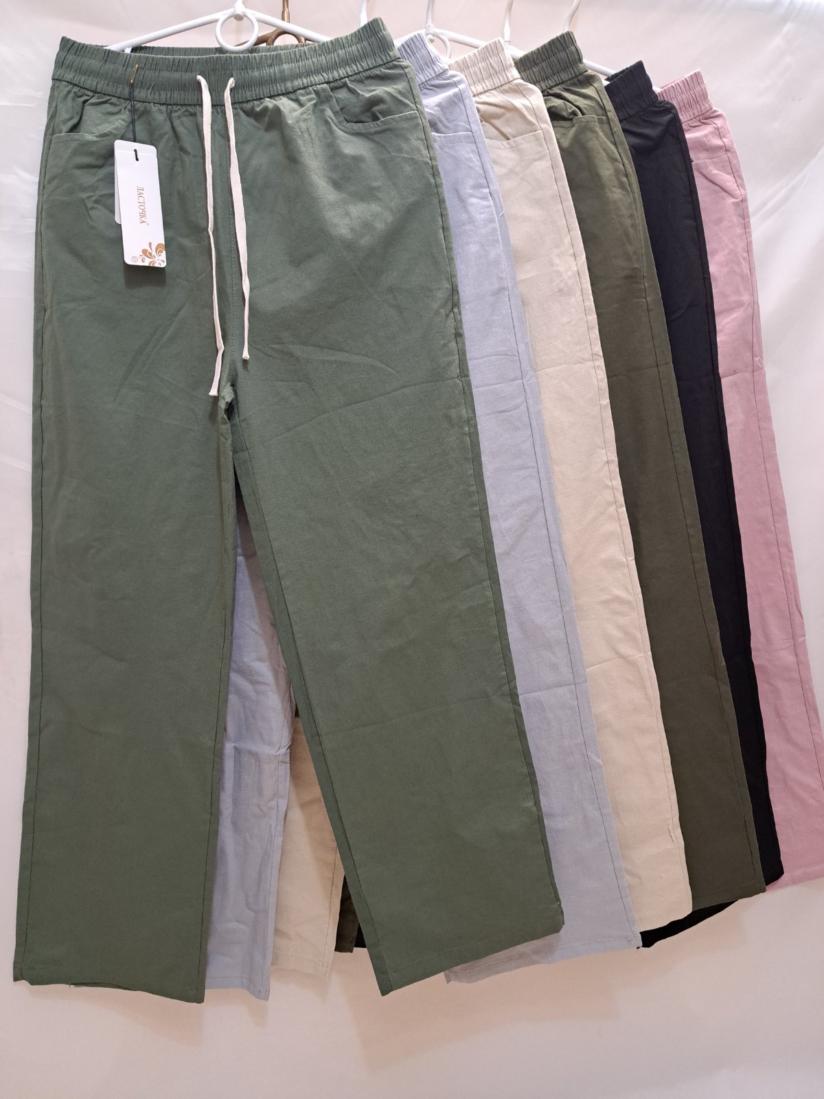 Штаны Giang (4XL-7XL) 5210 mix (деми)