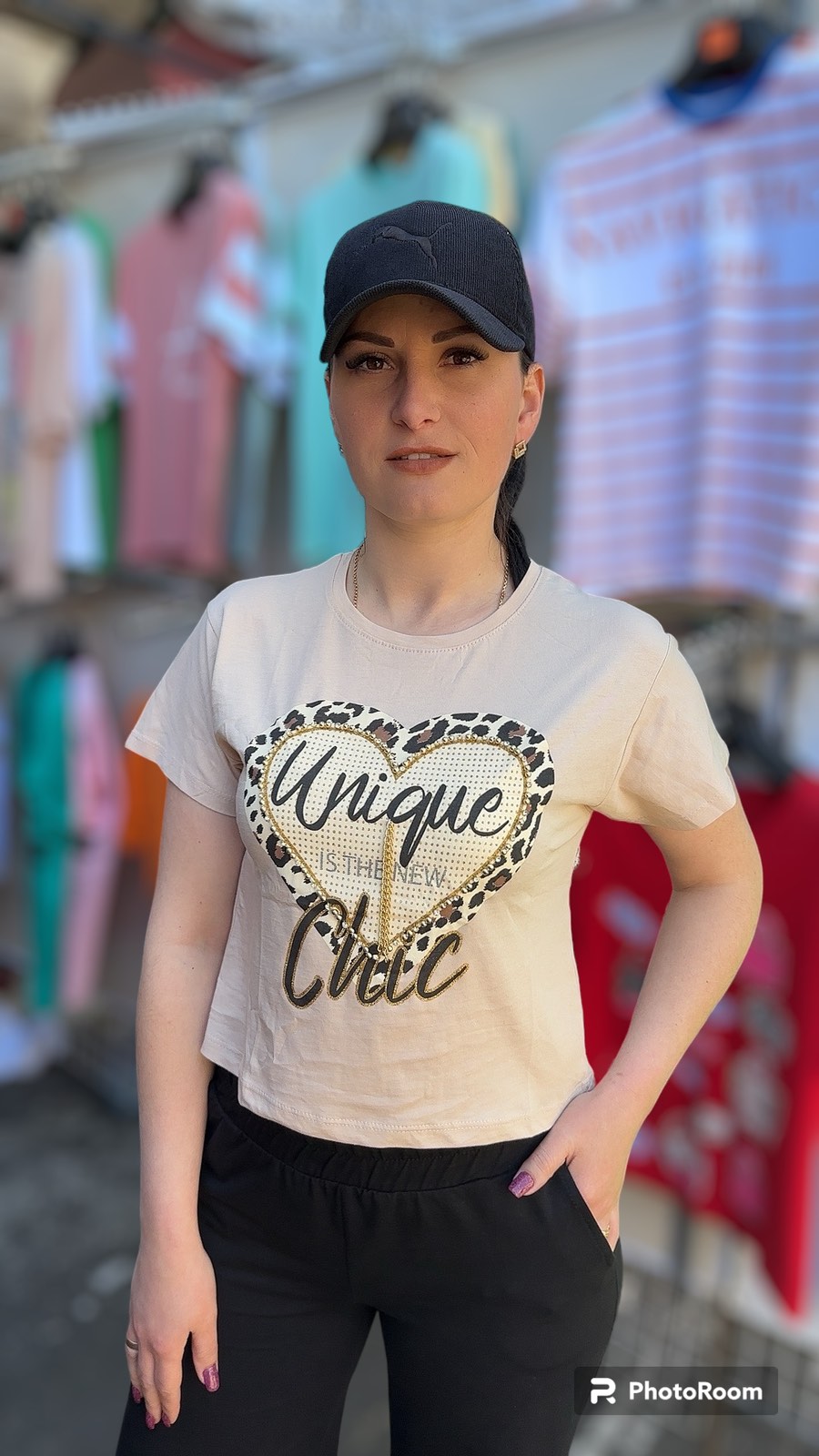 Топ Shipi (S-XL) 6065 beige (лето)