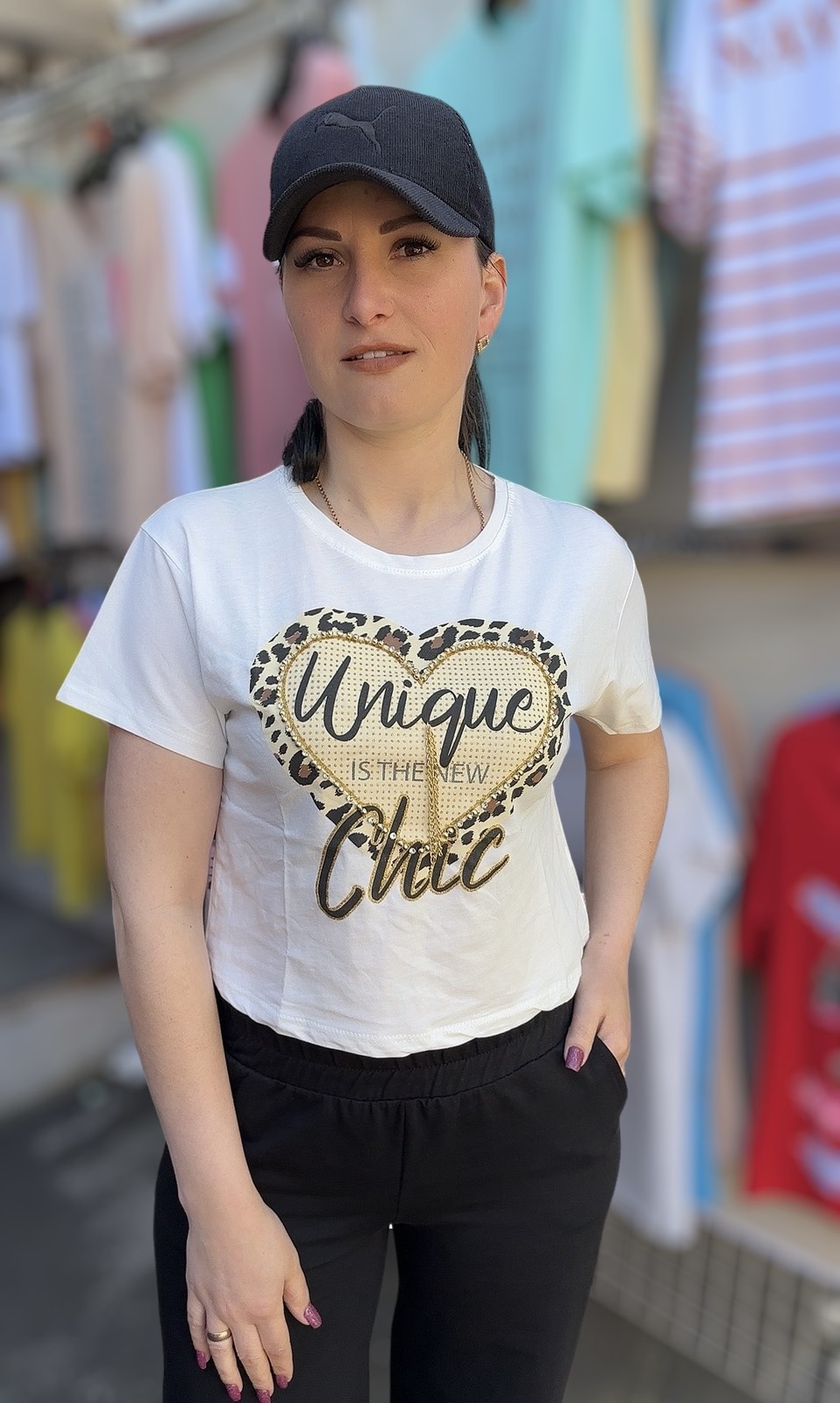 Топ Shipi (S-XL) 6065 white (лето)