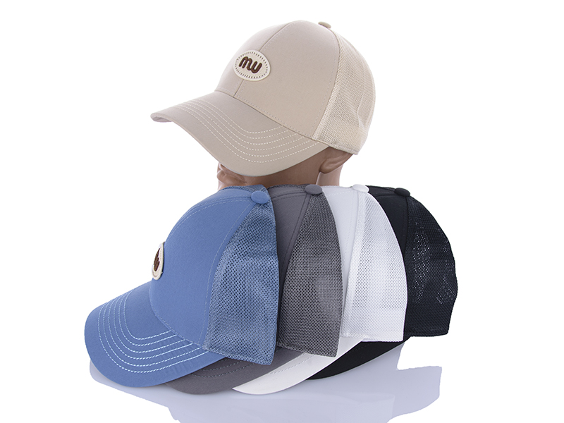 Кепка КОРОЛЕВА (56-59) 29-06 сітка-котон mix (лето)