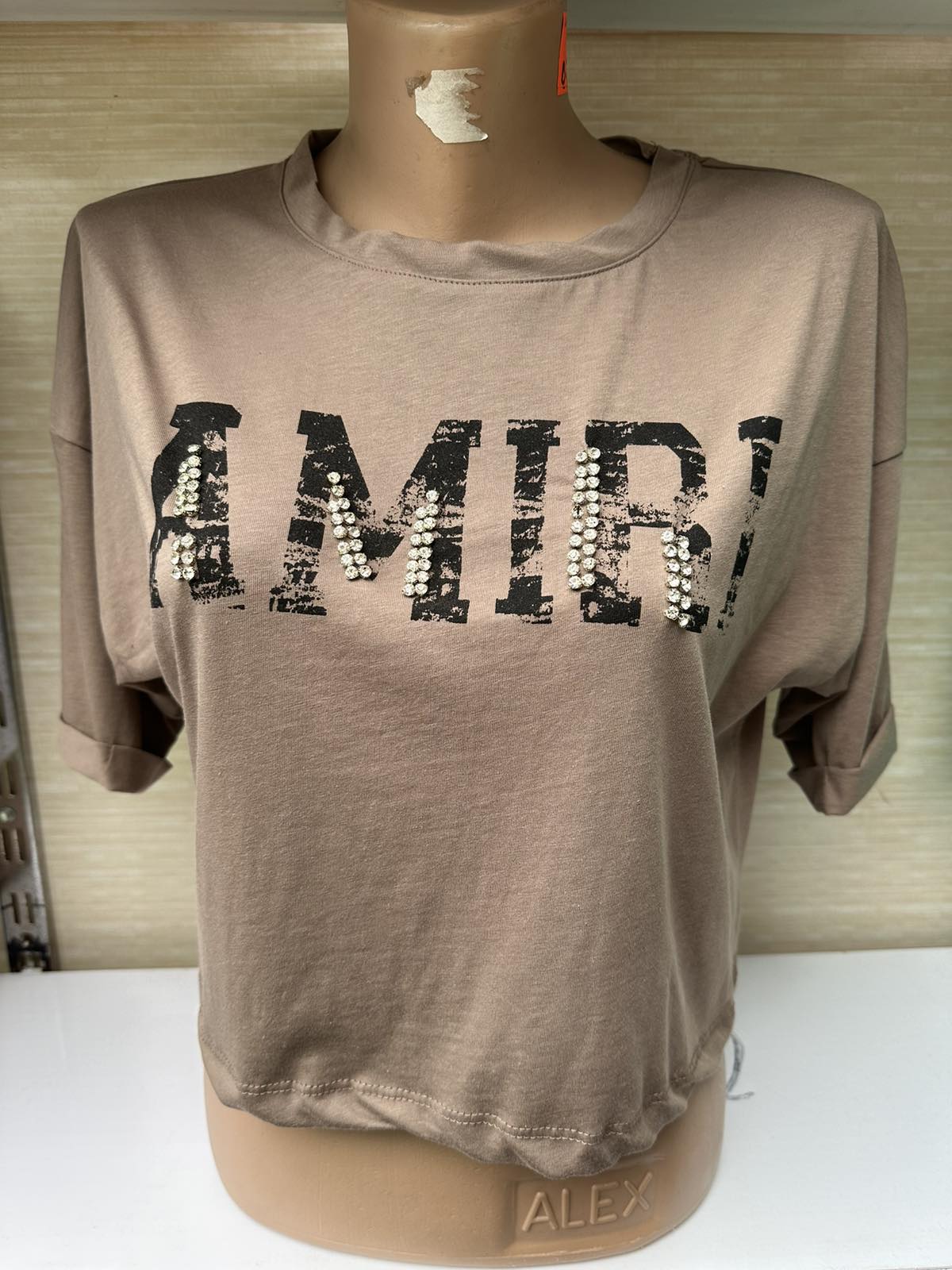 Топ Shipi (S-L) 20127 brown (лето)