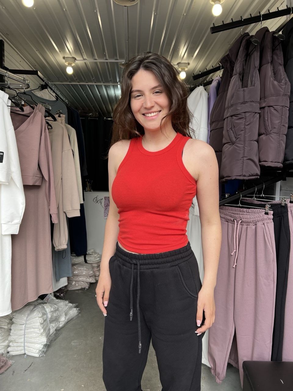 Майка Shipi (42-46) 1410 red (лето)