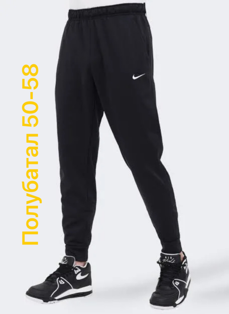 Штаны спорт ALIA (50-58) 2853 black (деми)