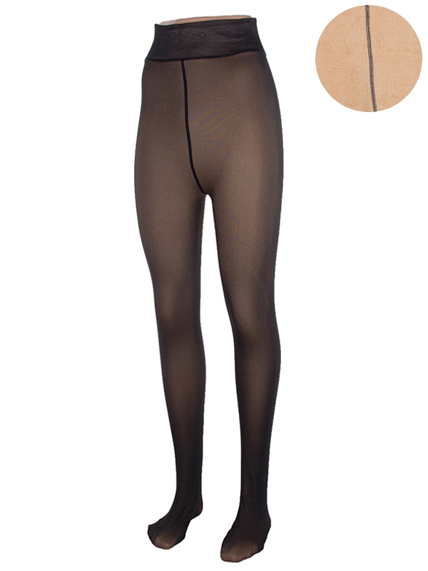 Колготы Jelzin (42-48) A760-1 beige термо (зима)