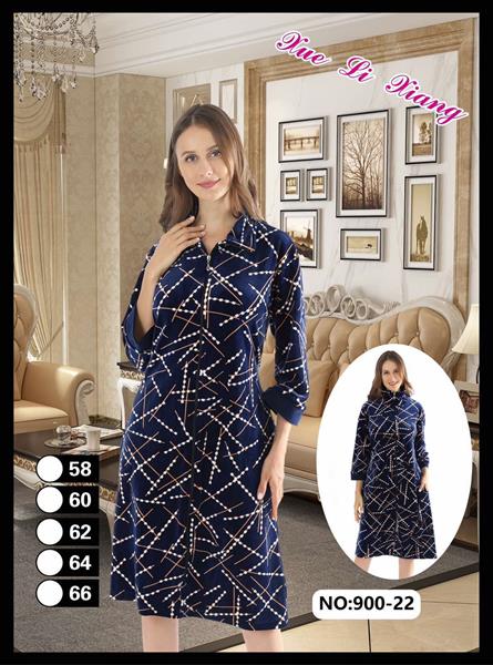 Халат Fili Wear (58-66) 900-22 navy (деми)