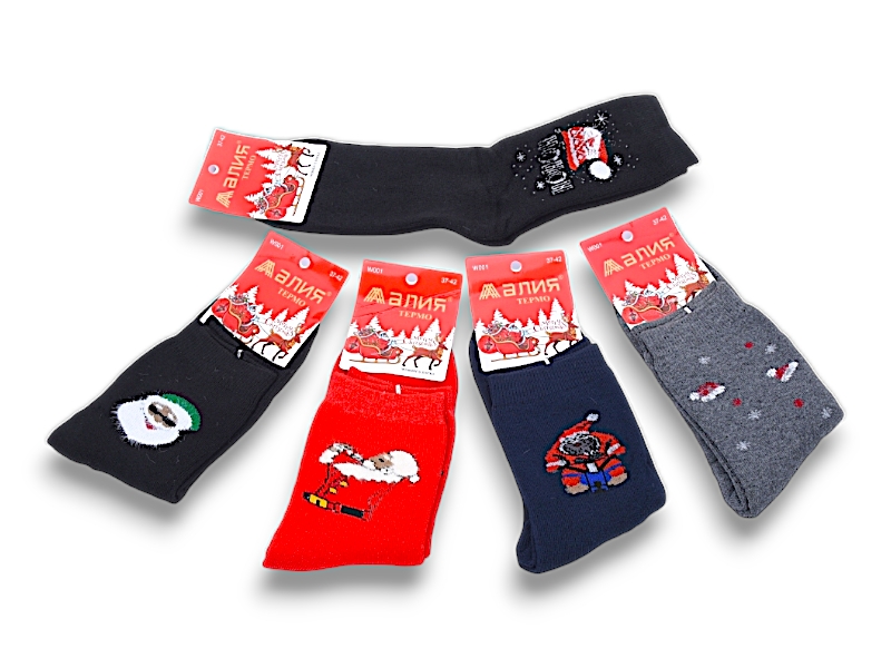 Носки Jelzin (37-42) W001 mix (зима)