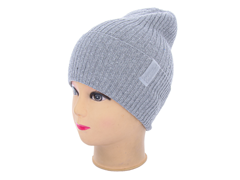 Шапка Angelica (54-58) FN005-3 grey (деми)