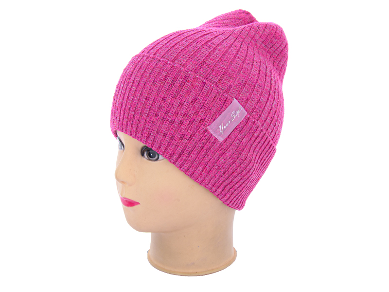Шапка Angelica (54-58) FN005-4 fuchsia (деми)