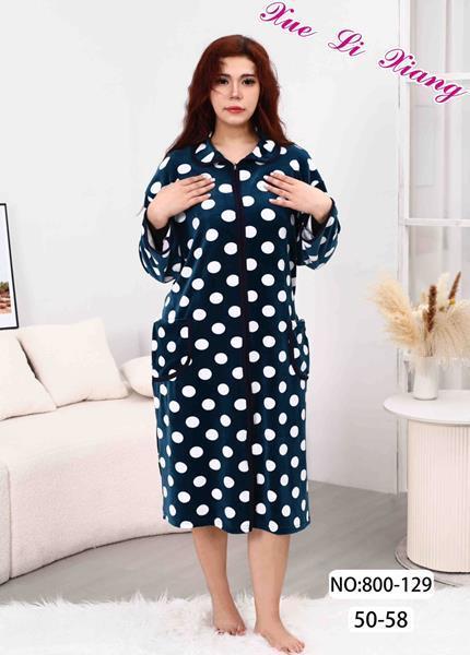 Халат Fili Wear (50-58) 800-129 navy (деми)