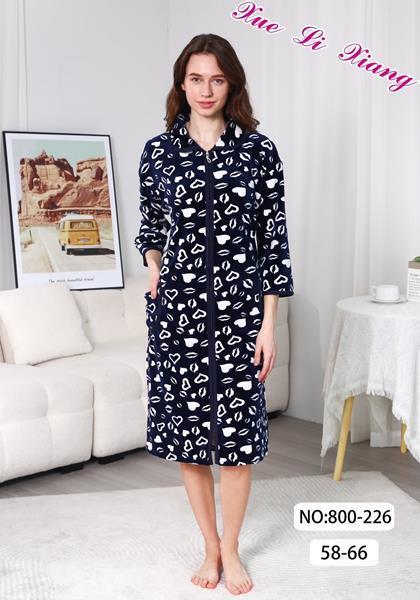 Халат Fili Wear (58-66) 800-226 navy (деми)