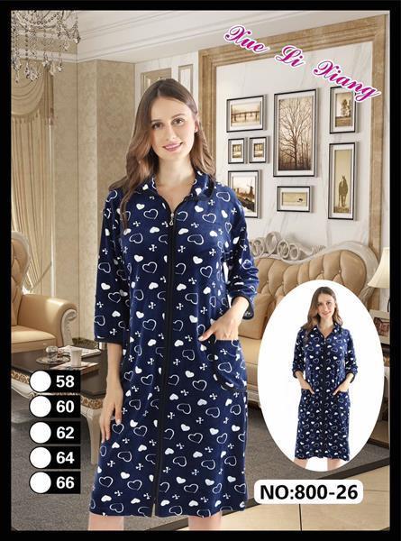 Халат Fili Wear (58-66) 800-26 navy (деми)