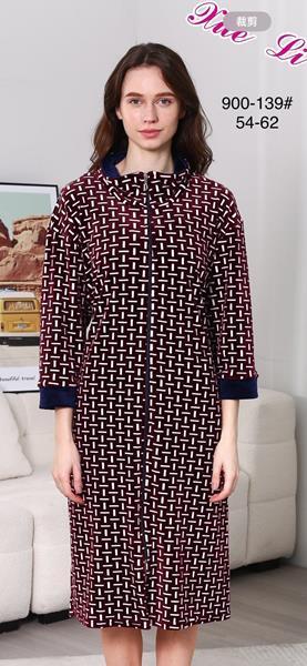 Халат Fili Wear (54-62) 900-139 wine (деми)