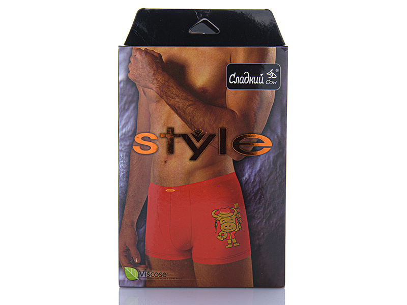 Трусы Obuv OK2 (L-3XL) A354 red (08769) (лето)