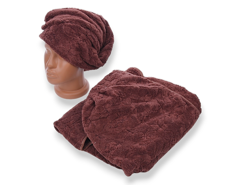 Банный набор Obuv OK2 (80*140) brown (10306-6959) (деми)