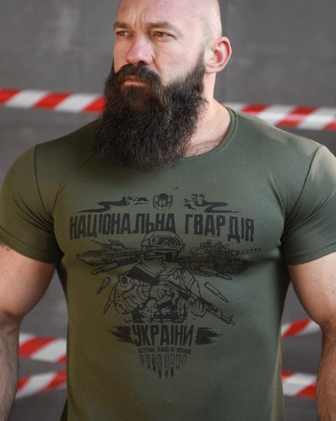 Футболка Madoka (M-3XL) 645 green (лето)